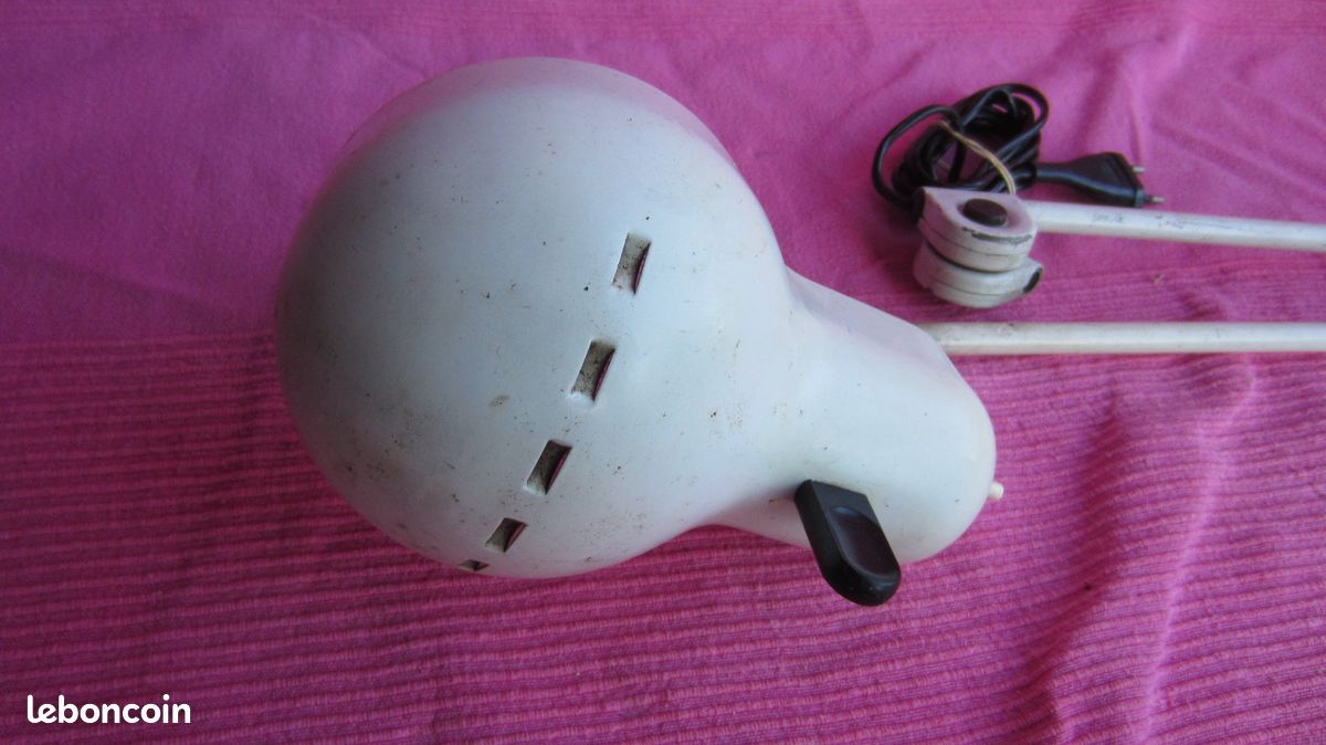 Joe COLOMBO : lampe métal "TOPO" (image 4)