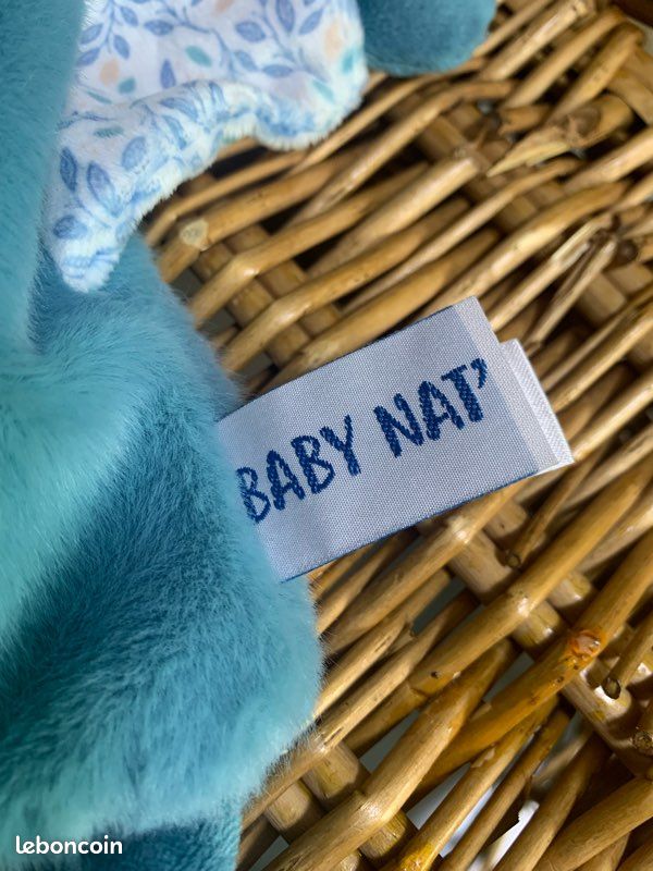 Doudou hippopotame Baby nat’ (image 5)