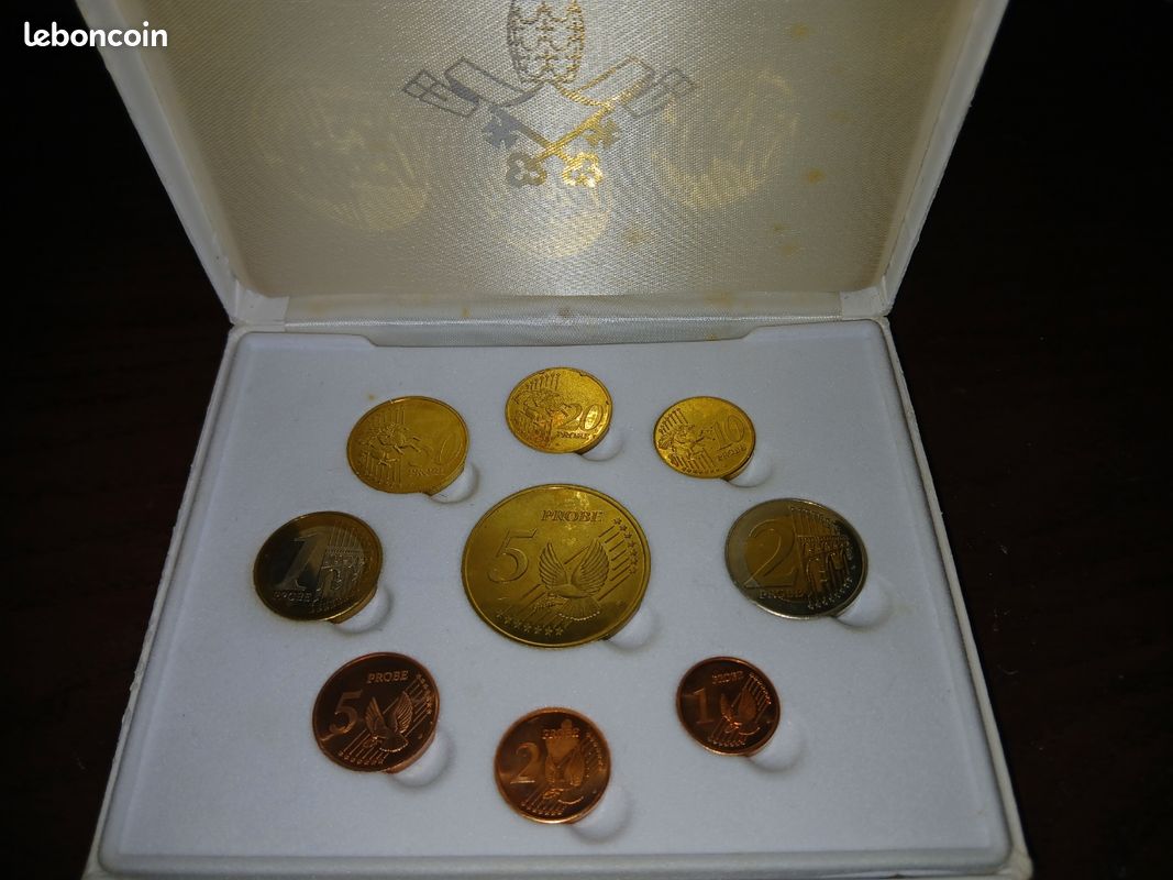 VATICAN ET ÉTATS PONTIFICAUX Série 7 monnaies Jean-Paul II an XVII 1995 Rome fwo_701230 Monde