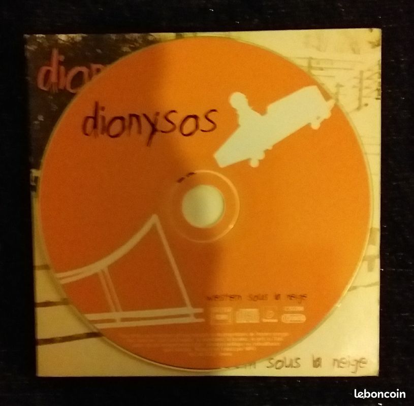 CD promo 5 titres Dionysos Western sous la neige (image 2)