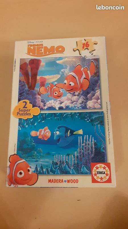 Puzzle 2x16 pièces Némo (image 1)