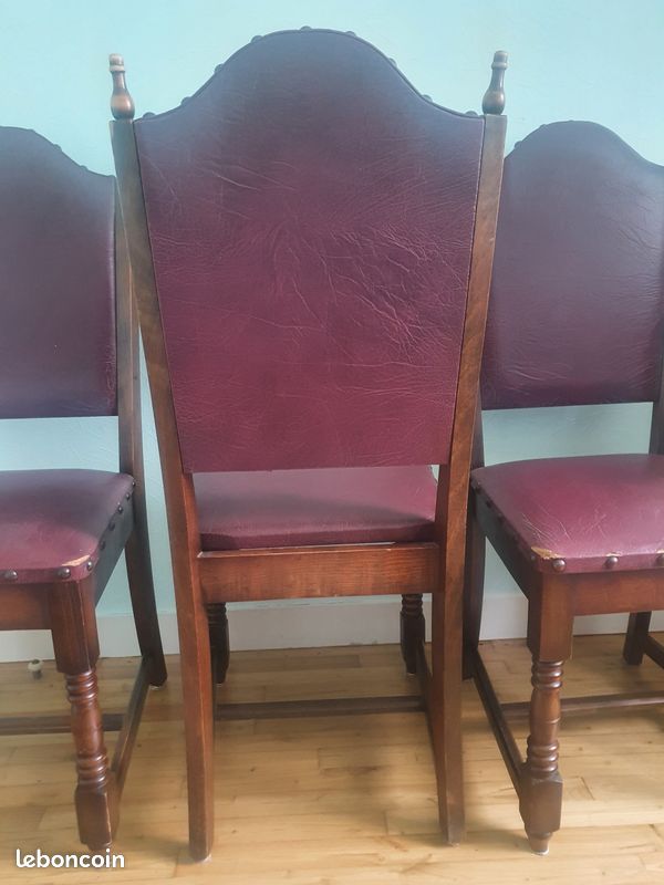 Lot de 6 chaises rustiques (image 5)