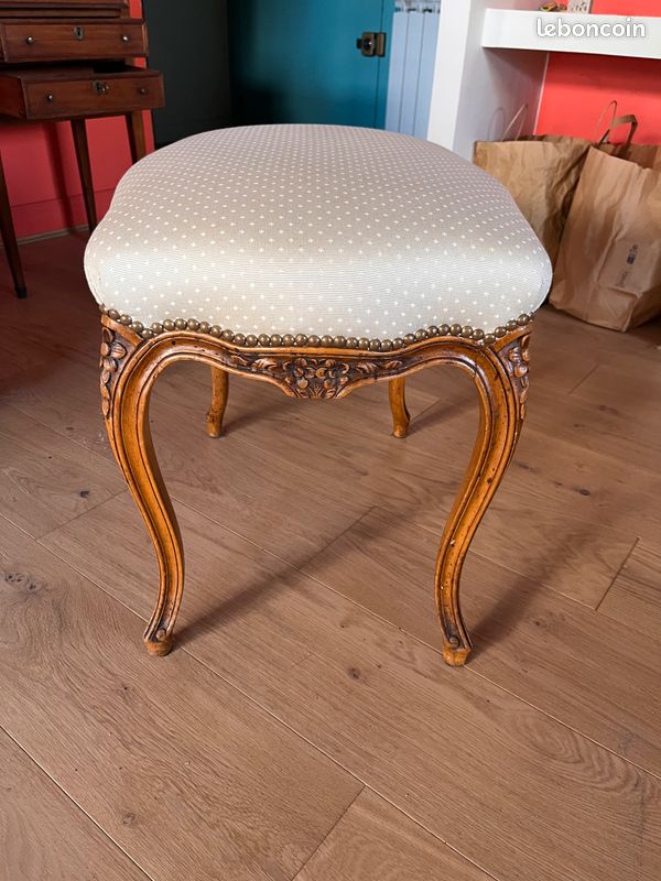 { 92100 } Tabouret style Louis XV (image 4)