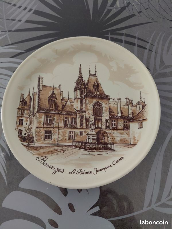 Assiette Bourges Palais Jacques Cœur sabgail (image 1)
