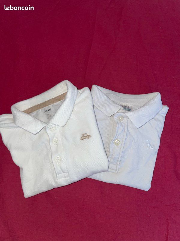 Lot de polo bébé (image 1)