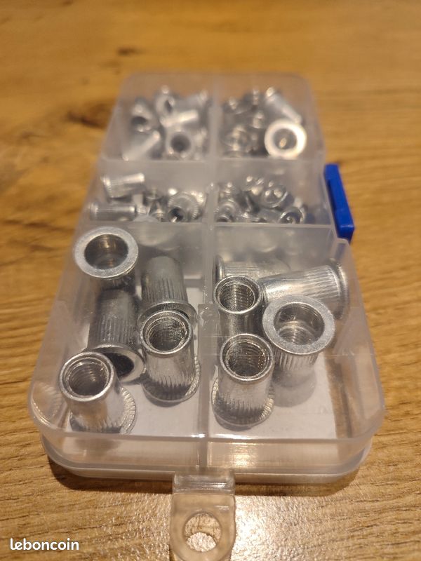 Inserts Filetés Laiton 1/4-20 X 0.500″ – Lot De 21, E-Z LOC, NOS, Pour Fixation