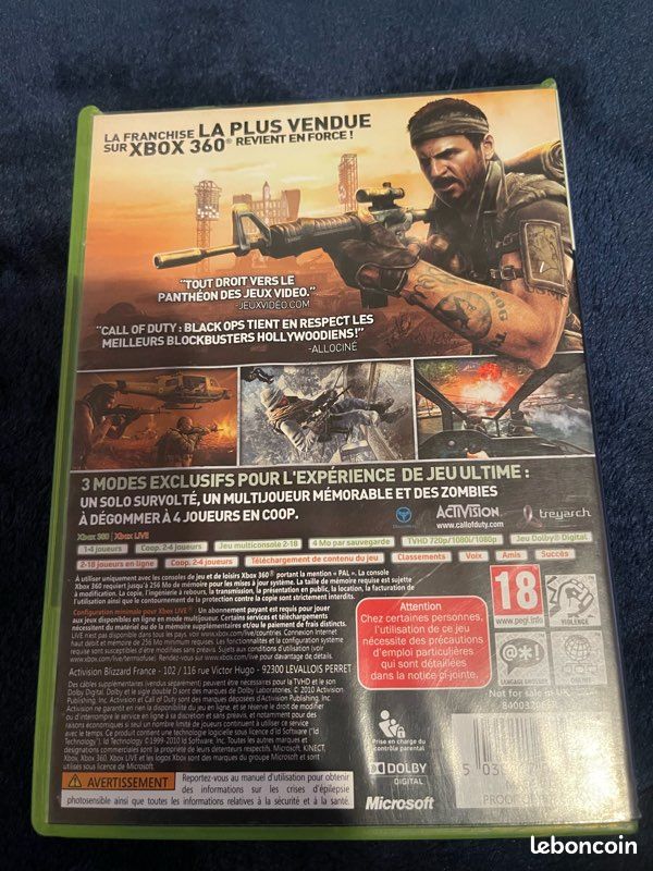 Call of Duty Black Ops Xbox 360 (image 2)