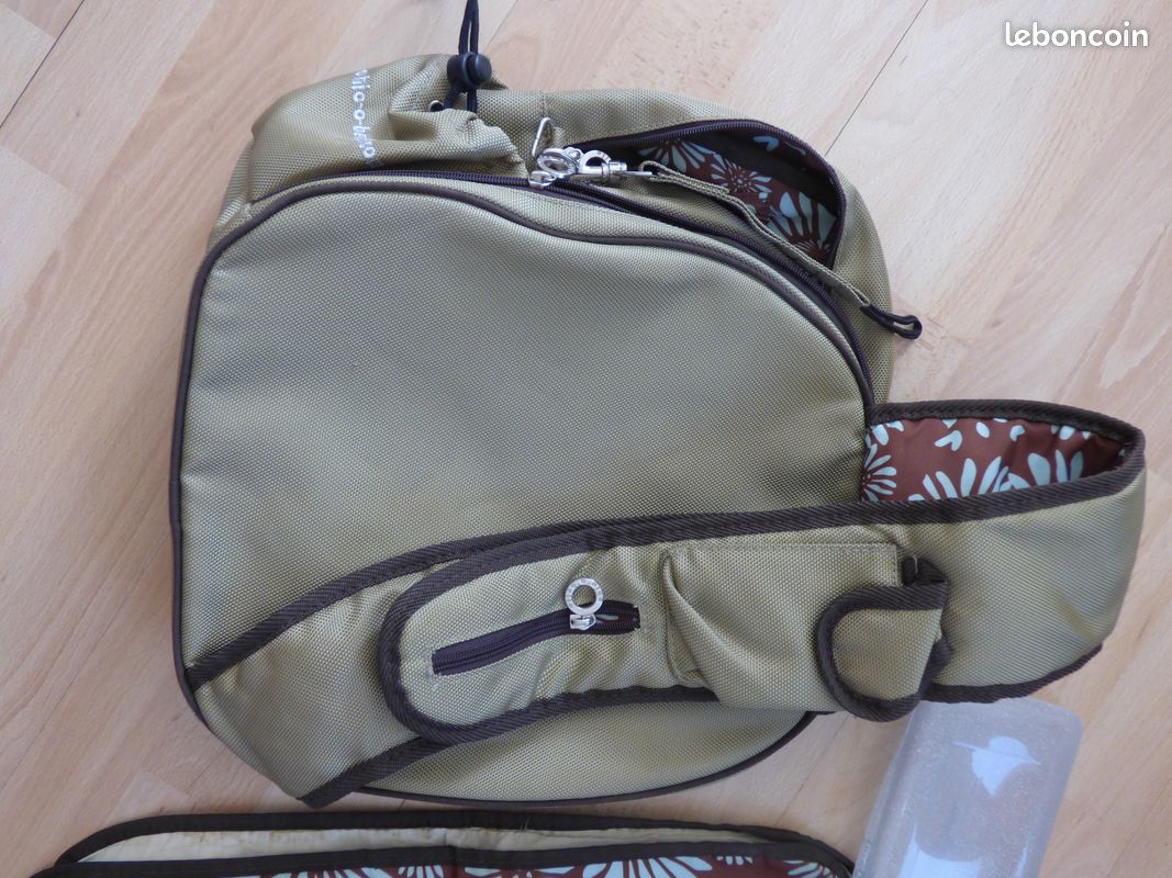 Sac à dos à langer chic o bello avec accessoires (image 3)