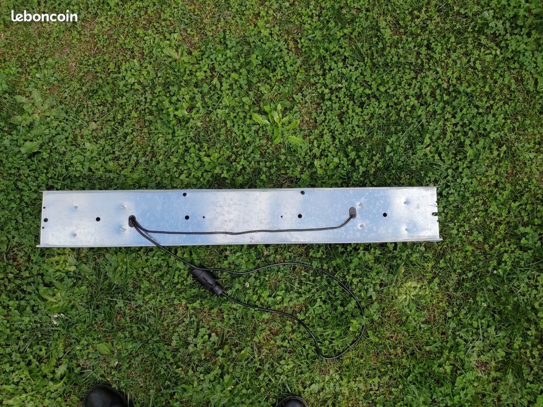 Plaque De Signalisation HCL Lyon Métal Avec Support - Authentique