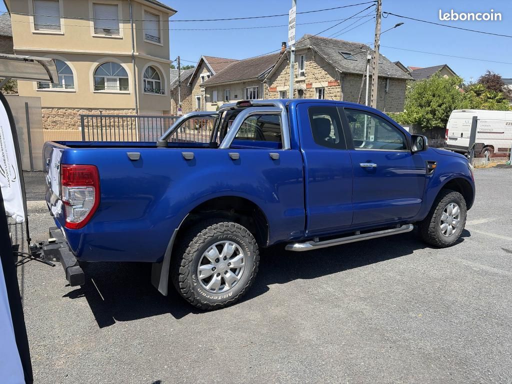 FORD RANGER 2.2 TDCi 150 cv SUPER CABINE XLT Sport / Attelage + moteur 35000 km (facture ford) (image 7)