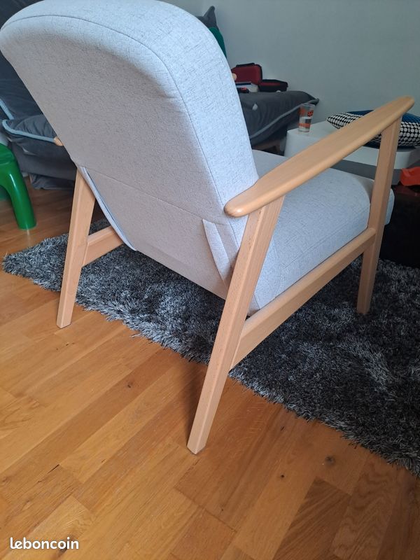 Fauteuil design type scandinave (image 3)