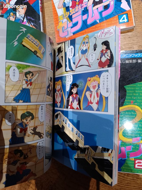 Manga , Sailor Moon (Bishoujo Senshi Sailor Moon vo japonais . Envoi mondial Relay possible (image 2)