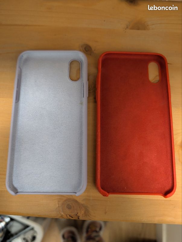 Coque Silicone Orange Pour IPhone X / IPhone 10 - Protection Souple, Sans Marque