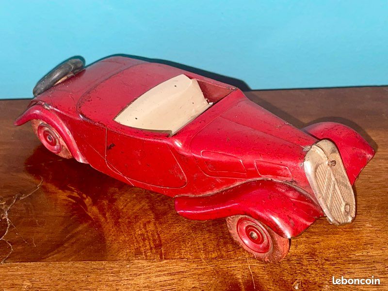 jouet citroen jrd traction coupé moteur fonctionne an 1936