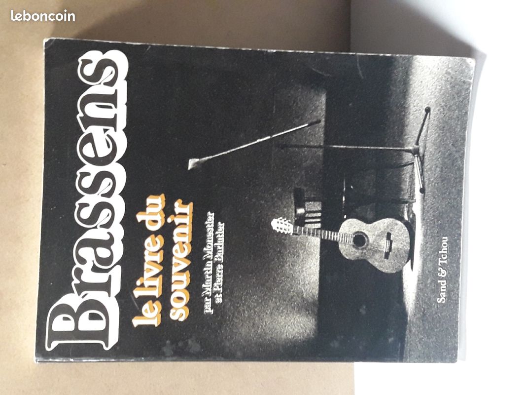 Livre souvenir Brassens (image 1)
