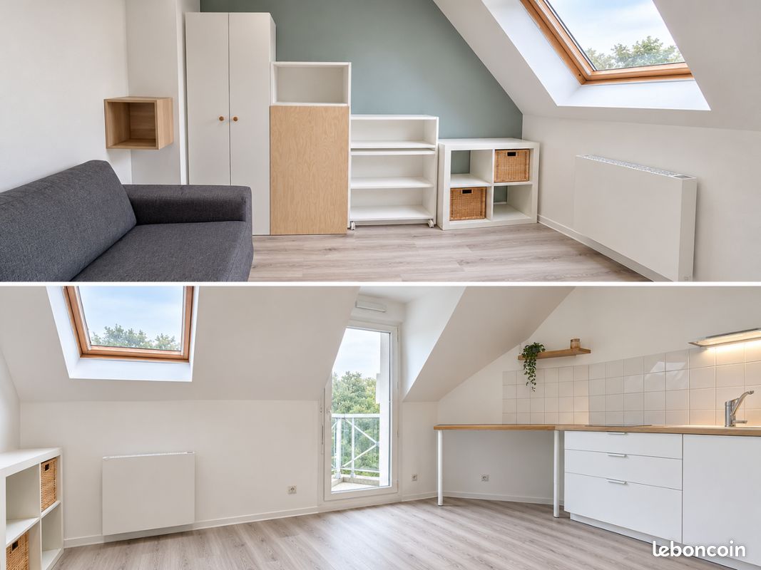 Appartement 1 pièce 21 m² · à Joué-lès-Tours · 21 m² · 490 €/mois