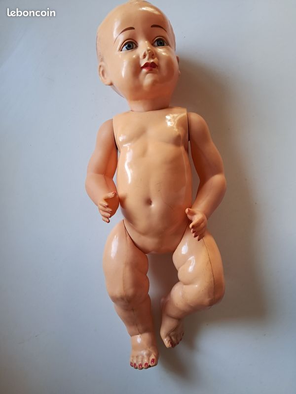 ANCIENNE POUPEE EN CELLULOÏD H17CM - 1950's EUR 35,00 - PicClick FR