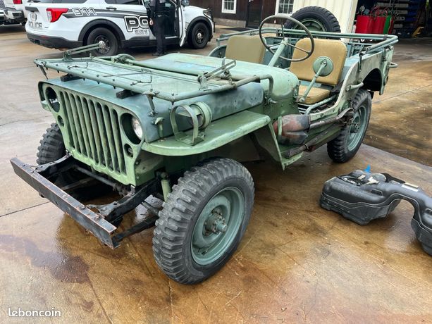 Voitures d’occasion « jeep willys mb » Toute la France - leboncoin