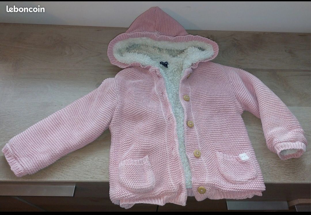 Gilet fille 2 ans (image 1)