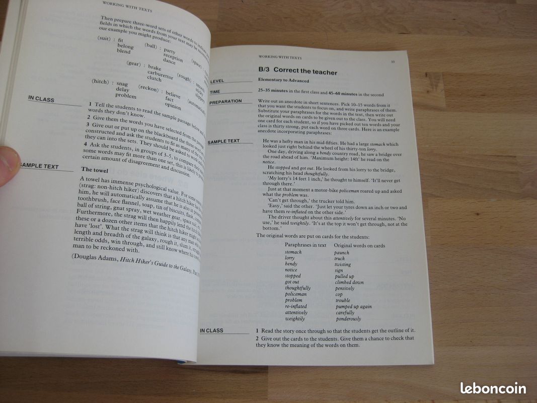 2 livres enseignement - La traduction anglais-français / Vocabulary, Resource books for teachers (image 10)