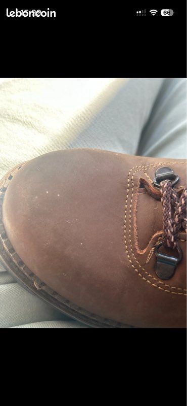 Fortun Boots trekking cuir marron – Pointure 40 – Neuves (image 12)
