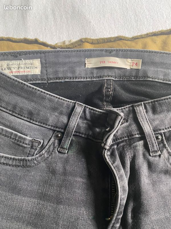 Jeans Levi’s. Coupe skinny taille 24 (image 8)