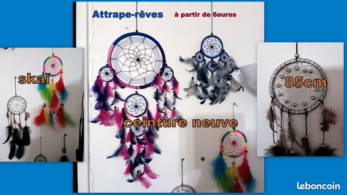 ATTRAPE-REVES artisanat neuf * à partir de 6euros (image 1)