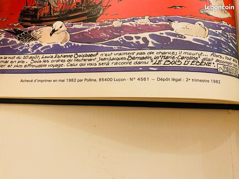 BD Les passagers du vent EO 1982 - 4 . L'heure du serpent (image 15)