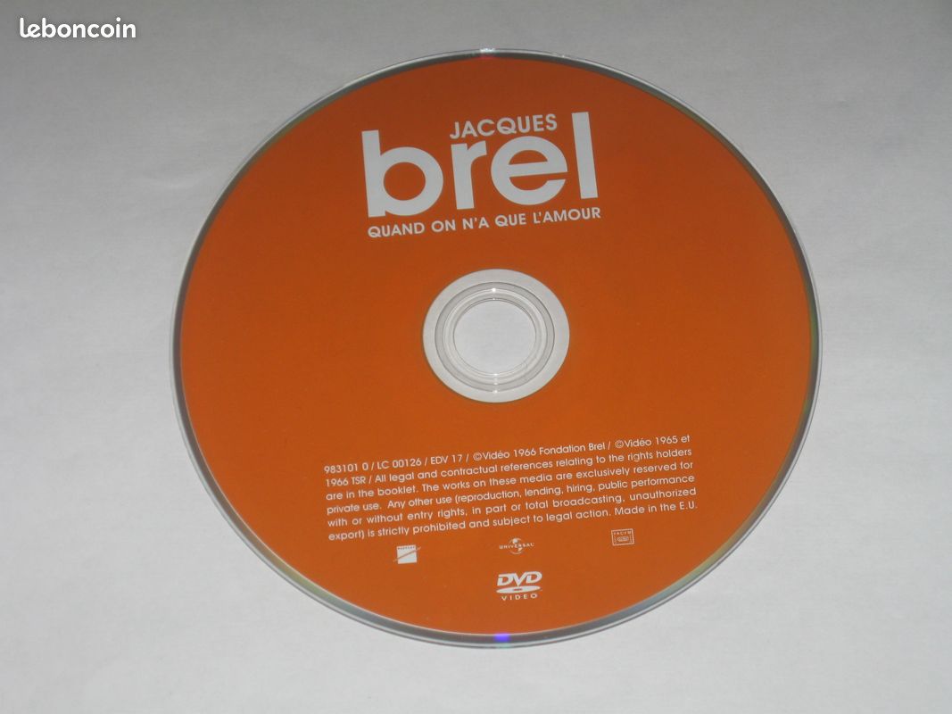 Jacques Brel – Quand On N'a Que L'amour 2xCD + 1 DVD (image 9)