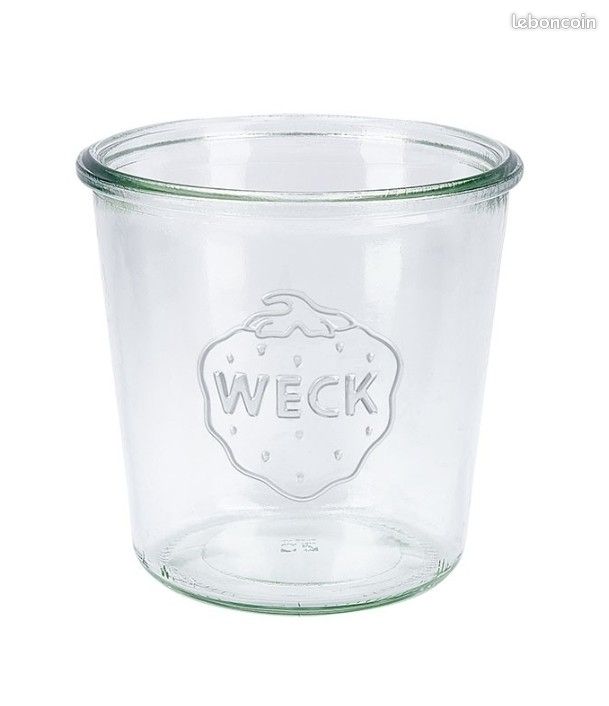 1 Pot verre très épais WECK 580 ml (image 1)