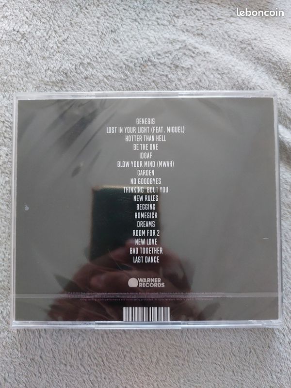 CD Dua Lipa "Deluxe Limited Edition" Sous Blister (image 2)