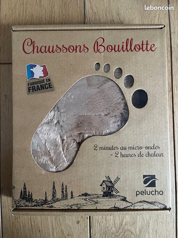 Chaussons chauffants pelucho Chaussures