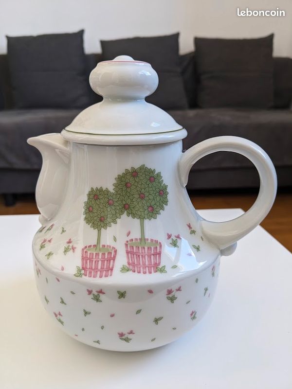 Service café Villeroy & Boch GALLO – décor mandariniers – vintage années 90 (image 3)