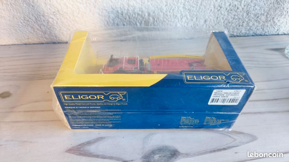 Renault Midlum Pompiers SDIS 36 Camiva CCF 2007, Alerte 1/43 Résine