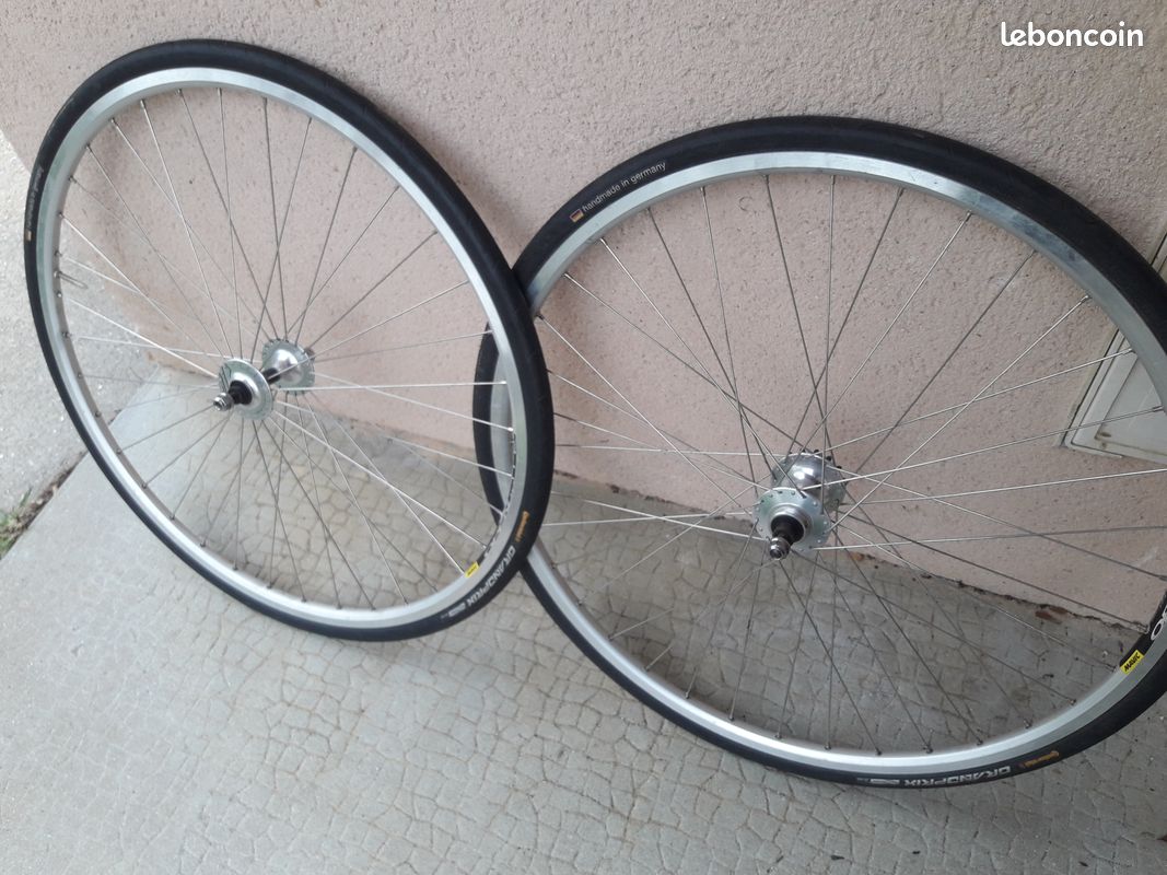Paire de roues Fixie Miche Mavic (image 1)