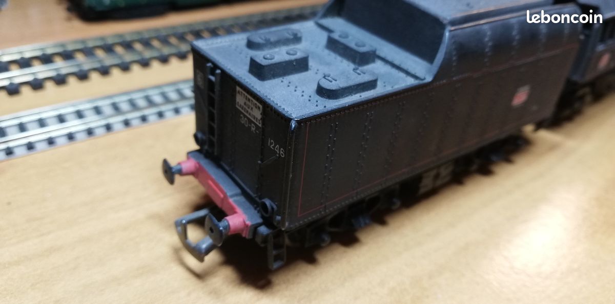 JOUEF 8273 HO Locomotive Vapeur + Tender 141 R 1246 Sncf Miramas 1:87 EUR 59,00 - FR
