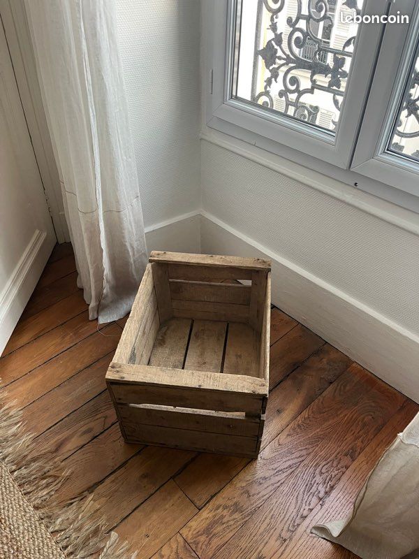 Caisse en bois vintage (image 1)