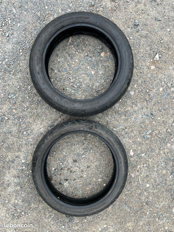 Pneus Dunlop 120x70 B17 & 150x70 R17 (image 1)