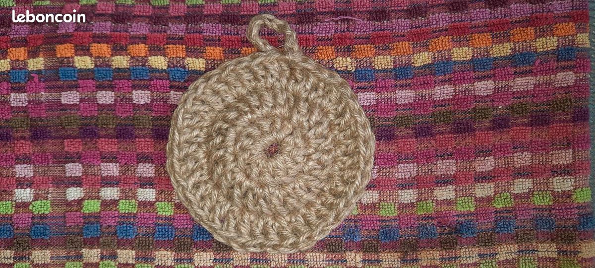 Lavette en jute (image 1)