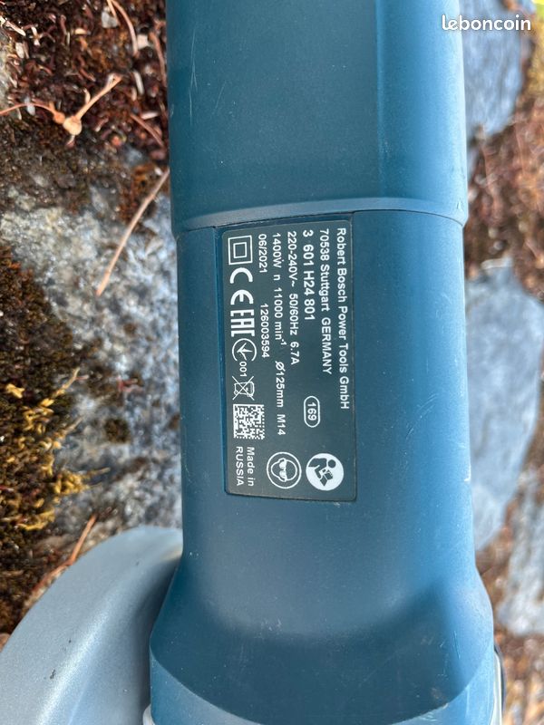 Meuleuse d'angle filaire bosch pro (image 3)