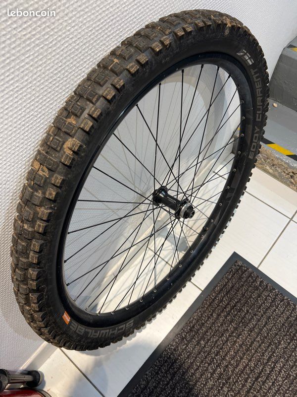 Roue Avant VTT Alexrims 26 Pouces, Moyeu Noir 18mm - Occasion, à Vérifier/réparer