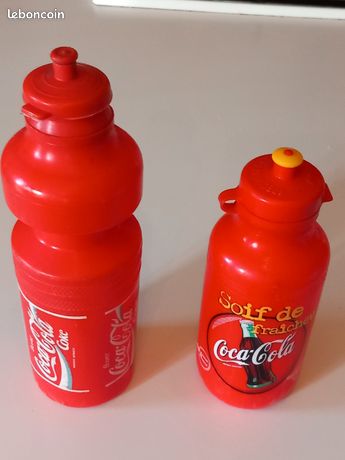 Ancien Bidon Cycliste Tour De France Coca-Cola - Spécialités France - Vélo Vintage