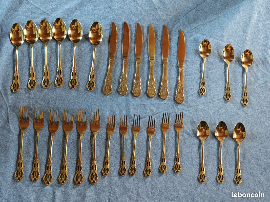 Topkapi Gourmet Ménagère – Lot De 4 Couverts En Acier Inoxydable Pour 1