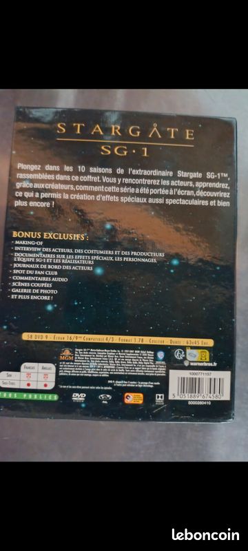 Coffret DVD Stargate SG-1 (image 2)
