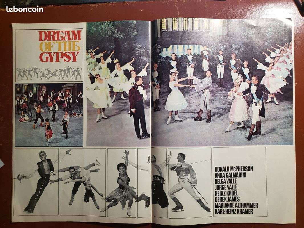 Programme De Ballet URSS Holiday On Ice 1970 - Théâtre - Édition Originale Russe