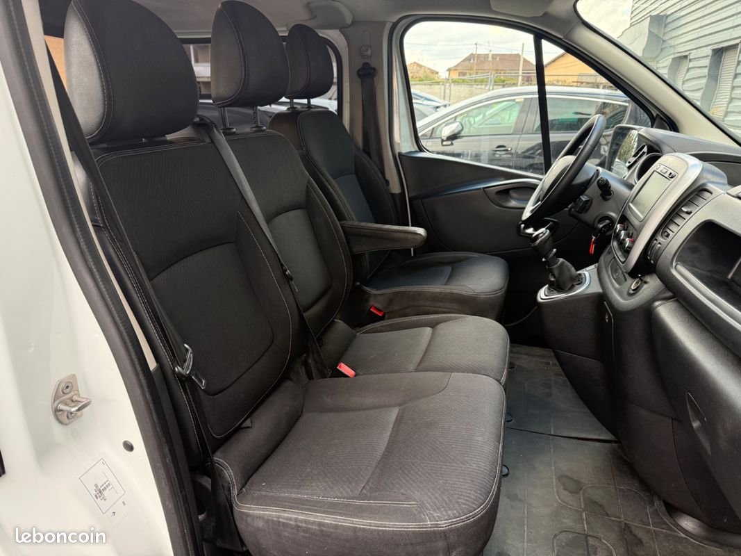 RENAULT TRAFIC COMBI L1H1 1.6 DCI 120CH 6 PLACES GALLERIE / CAMERA DE RECUl (image 11)