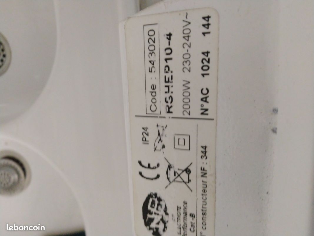 Réglette de chauffage électrique individuel (image 3)