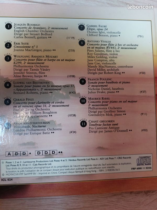 30 cds de musique classique avec livres d'écoute (image 9)
