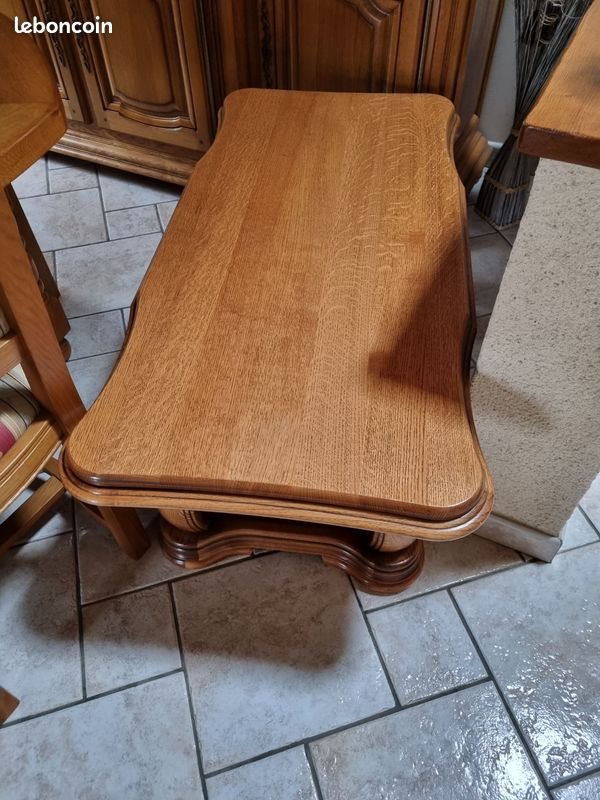 Vend table basse de salon en chêne massif (image 3)