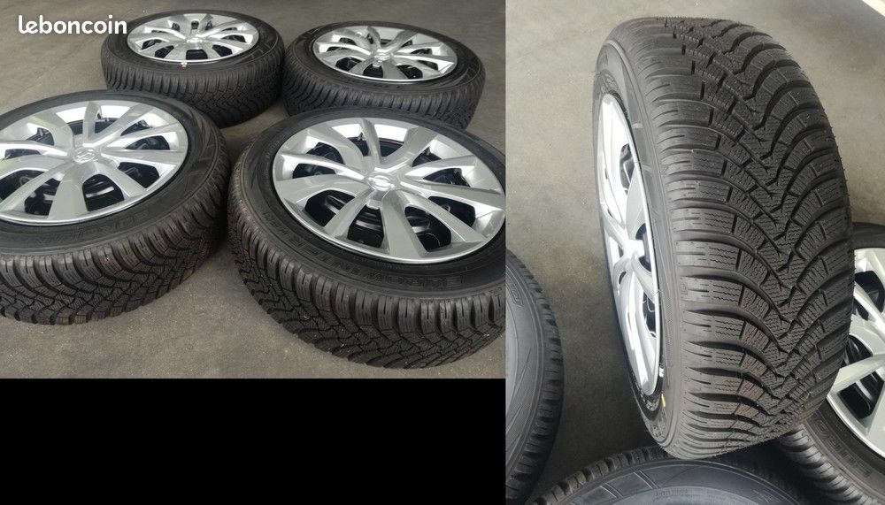Pack jante + pneus hiver neuf Équipement auto